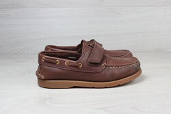 Шкіряні дитячі мокасини на липучці Russell & Bromley, розмір 32