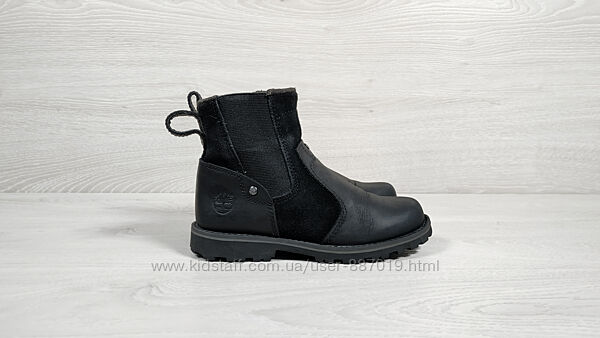 Шкіряні дитячі демісезонні черевики Timberland оригінал, розмір 31