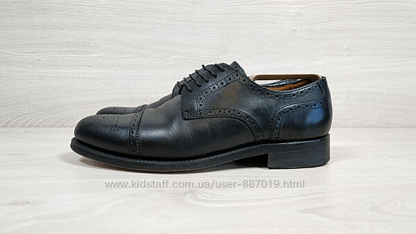 Шкіряні чоловічі туфлі броги Gordon & Bros, розмір 43