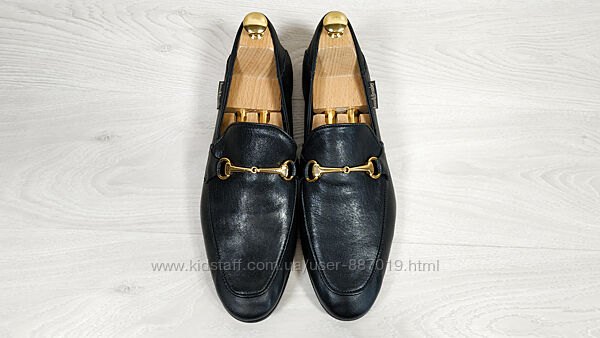 Шкіряні чоловічі туфлі лофери Russell & Bromley Iталія, розмір 42