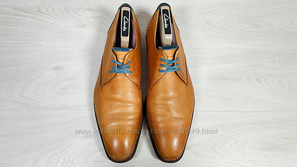 Шкіряні чоловічі туфлі Floris van Bommel, розмір 44 - 45