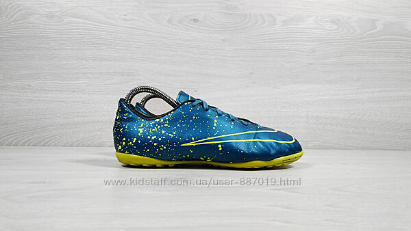 Дитячі футбольні сороконіжки копочки Nike Mercurial оригінал, розмір 36.5 