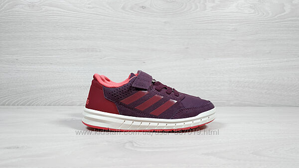 Дитячі кросівки на липучках для дівчинки Adidas оригінал, розмір 31