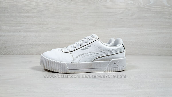 Дитячі білі кросівки Puma оригінал, розмір 34
