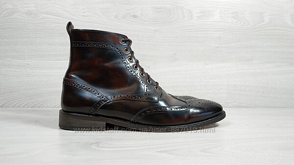 Шкіряні чоловічі демісезонні черевики / броги Mod shoes, розмір 43