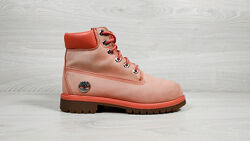 Утеплені нубукові жіночі черевики Timberland оригінал, розмір 37
