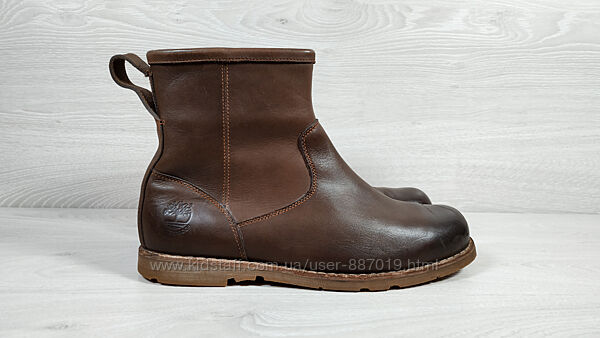 Шкіряні чоловічі чоботи черевики Timberland Waterproof оригінал, розмір 46
