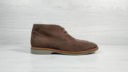 Нубукові чоловічі демісезонні черевики дезерти Clarks оригінал, розмір 46 
