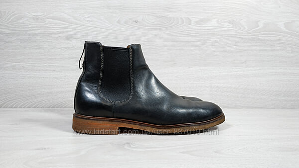 Шкіряні чоловічі черевики челсі Clarks оригінал, розмір 44.5 chelsea boots
