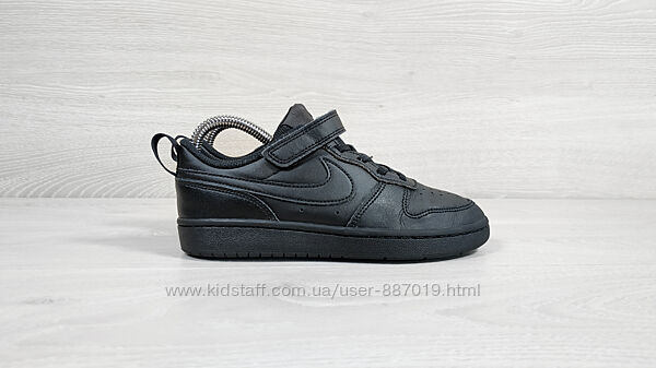 Дитячі кросівки на липучці Nike Court Borough Low оригінал, розмір 34