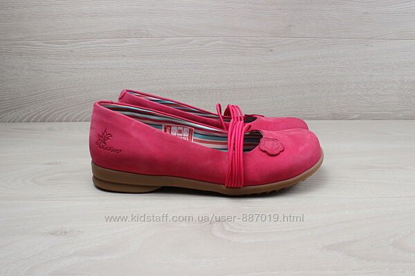 Жіночі нубукові туфлі kickers, розмір 37