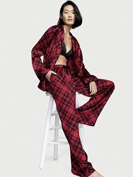 Victorias Secret Satin Long Pajama Set сатінова піжама оригінал
