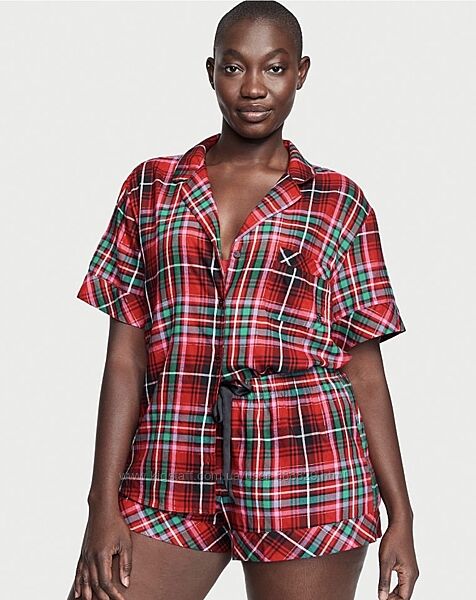 Victorias Secret фланелева піжама з шортами оригінал