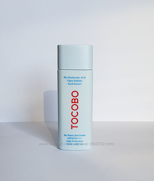 Солнцезащитный крем для лица Tocobo Bio Watery Sun Cream SPF50 PA50мл