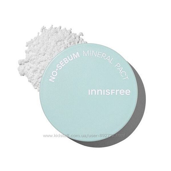 Минеральная рассыпчатая пудра Innisfree No Sebum Mineral Powder 5 г
