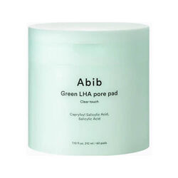 Кислотные тонер-пэды Abib Green LHA Pore Pad Clear Touch 60 шт