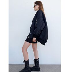 Zara бомбер оверсайз оригинал