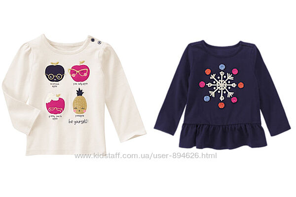 Реглани GYMBOREE, 3Т, 92-99см, щільний трикотаж