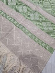 Лляний ранер, рушник з вишивкою