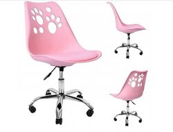 Крісло офісне, комп&acuteютерне Bonro B-881 рожеве, біле, голубе