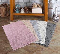 Бавовняний килимок для ванної кімнати Coton Delux  Wawe 50х90 см