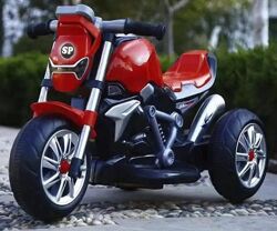 Дитячий електромотоцикл SPOKO M-3196 червоний