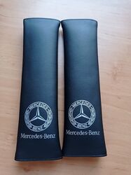 Накладки на ремені безпеки на авто Mercedes Benz 