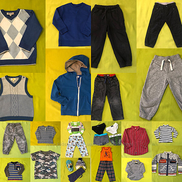 Пакет одежды на мальчика 2-3 года 92-98-104 см