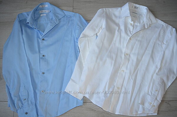 Рубашки Calvin Klein на 10-12 років стан нових