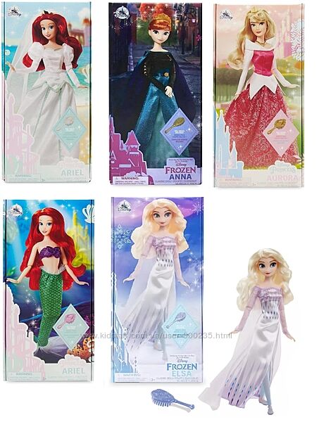 Кукла Эльза Дисней Холодное сердце Frozen Disney