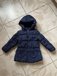 Тепла куртка для дівчинки 92-98 см 2-3 роки