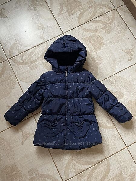 Зимова куртка для дівчинки 92-98 см 2-3 роки