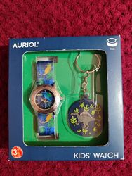 Дитячий годинник з брелоком синій auriol