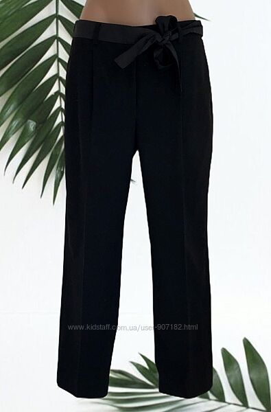 Люксовые чёрные брюки CAPPELLINI BY PESERICO.