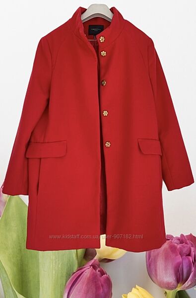 CORTEFIEL червоне пальто іспанського бренду