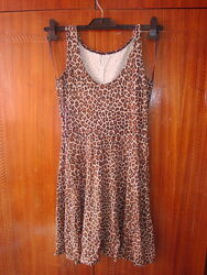 Летнее леопардовое платье сарафан, Atmosphere, р. UK10, р. 42, бу