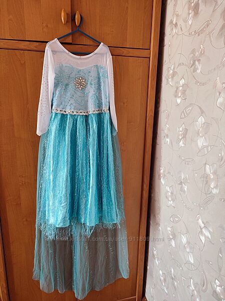 Костюм принцессы Эльзы,  холодное сердце