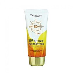 Легкий тонуючий сонцезахисний крем  Deoproce UV Defence Sun Cream