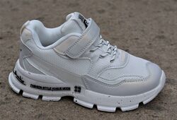 Стильные серебристые детские кроссовки для девочки jong golf р33-36
