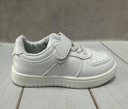 Стильные белые детские кроссовки Apawwa   р28  17.2 см