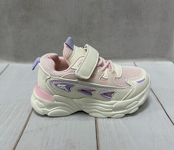 Стильні дитячі кросівки для дівчинки nike kimbo  рожеві 27-31