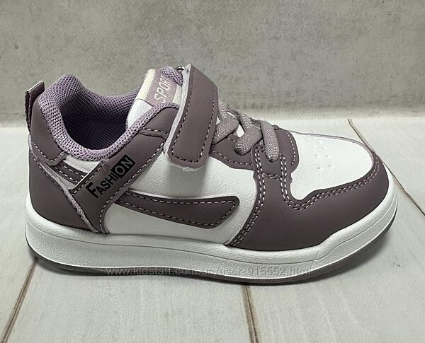 Модні кросівки дитячі аналог puma білий /рожевий 26-31