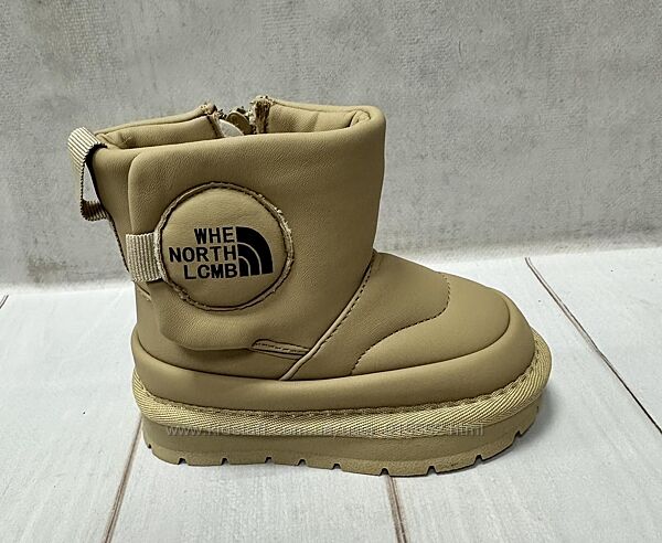 Зимові дитячі уггі Ugg Paliament 21-25 бежеві