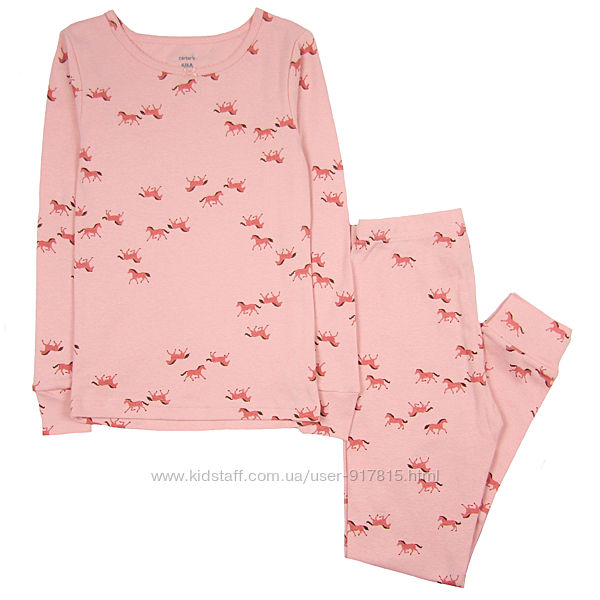 Пижамы детские для девочки Carters асортимент Піжама для дівчинки Картерс