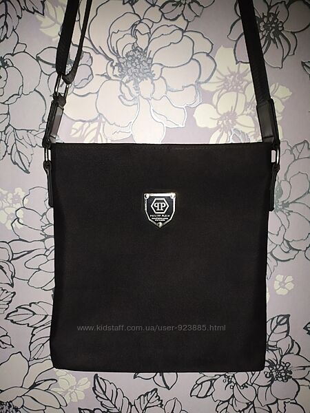 Текстильная черная сумка - Philipp Plein -