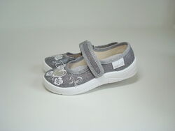 Святкові туфлі тапочки капці Waldi Валді серце с супинатором