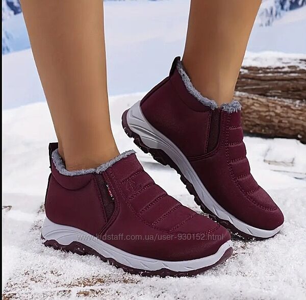Жіночі водонепроникні зимові черевики 41 розмір