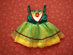 Продаю 2-3 года, Карнавальное платье Гусеница, Яблоко, George, б/у.