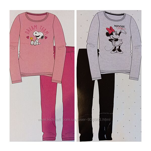 Женская красивая пижама Disney, р. S, M, L, XL, домашний костюм