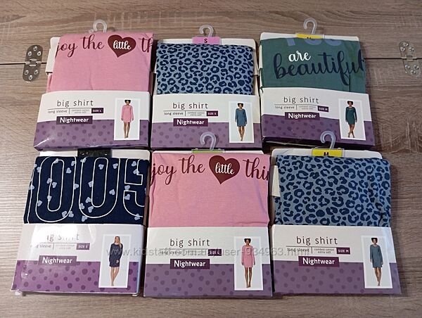 Ночная сорочка, рубашка, платье Nightwear р. S, М, L, XL